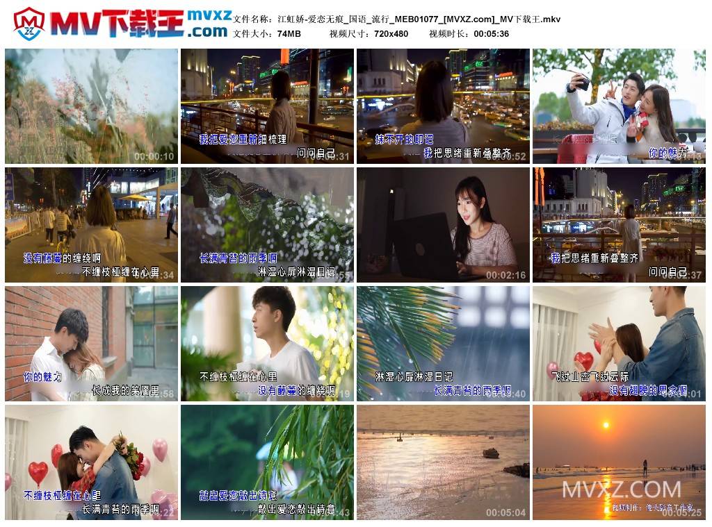 江虹娇-爱恋无痕_国语_流行_MEB01077